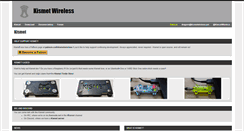 Desktop Screenshot of kismetwireless.net